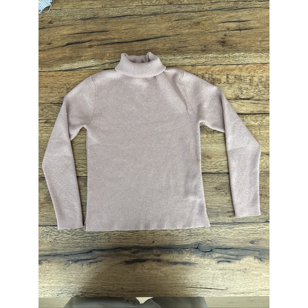 Zara Girls Long Sleeve Knit Turtleneck Sweater Size 9/10